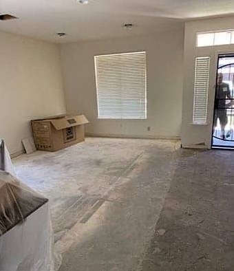 Room after cleanout